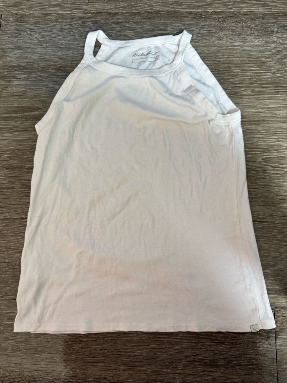 Eddie Bauer White Racerback Tank Top